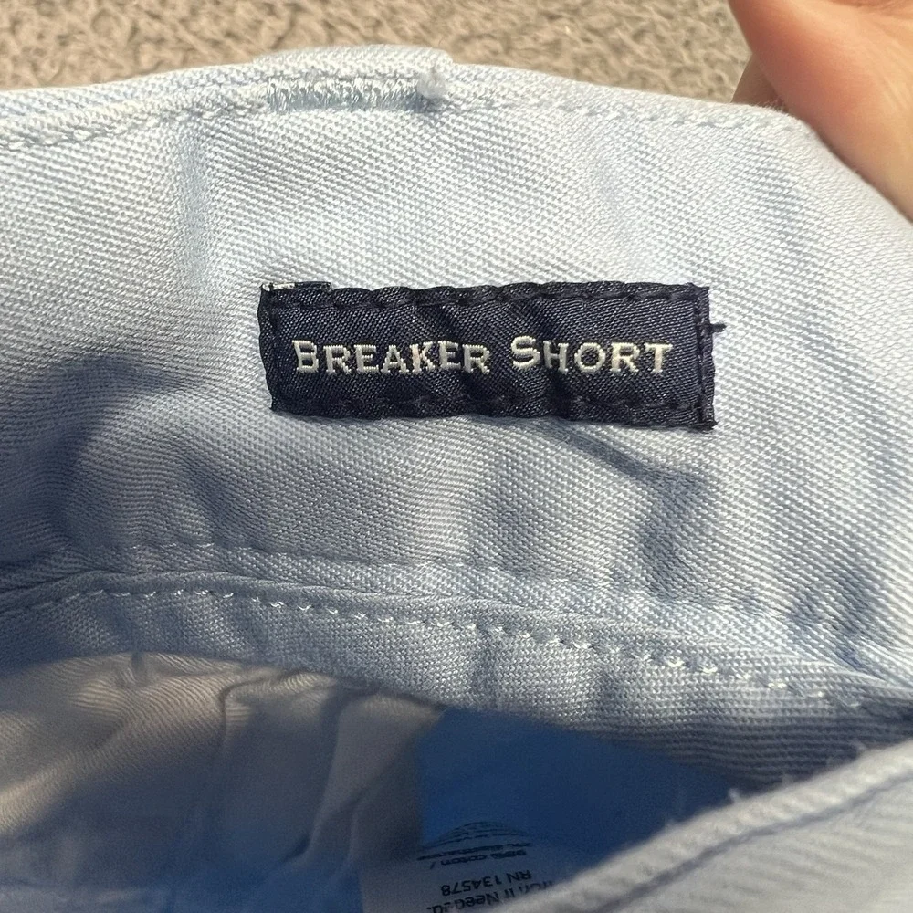 Vineyard Vines Breaker Shorts Mens 30 Blue Chino 9" Stretch Preppy Golf - Picture 10 of 10